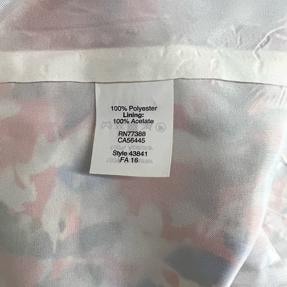 J Crew Floral Mini Dress Size 00 - Picture 8 of 10